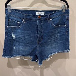 Jessica Simpson Infinite high waist shorts.